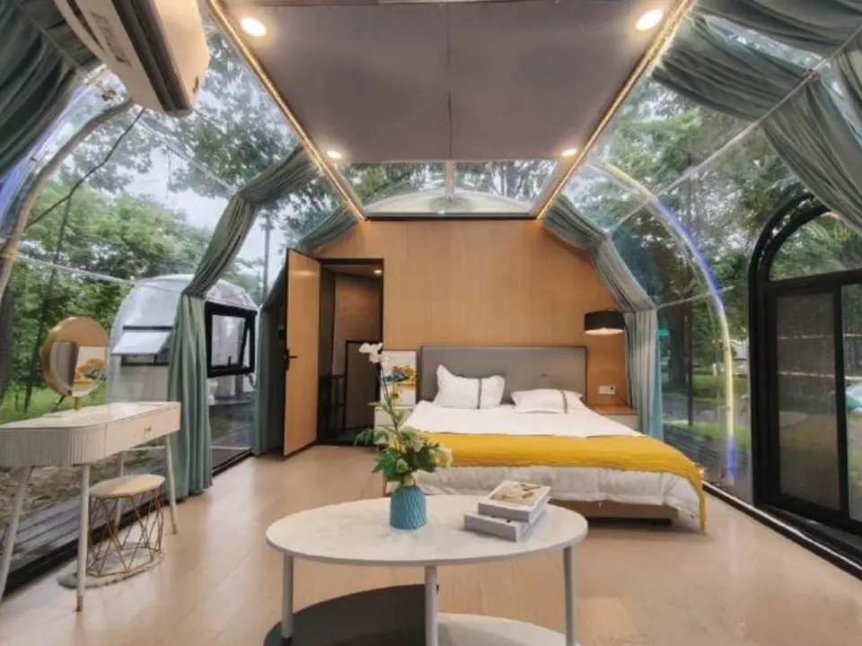 C2 dome house interior