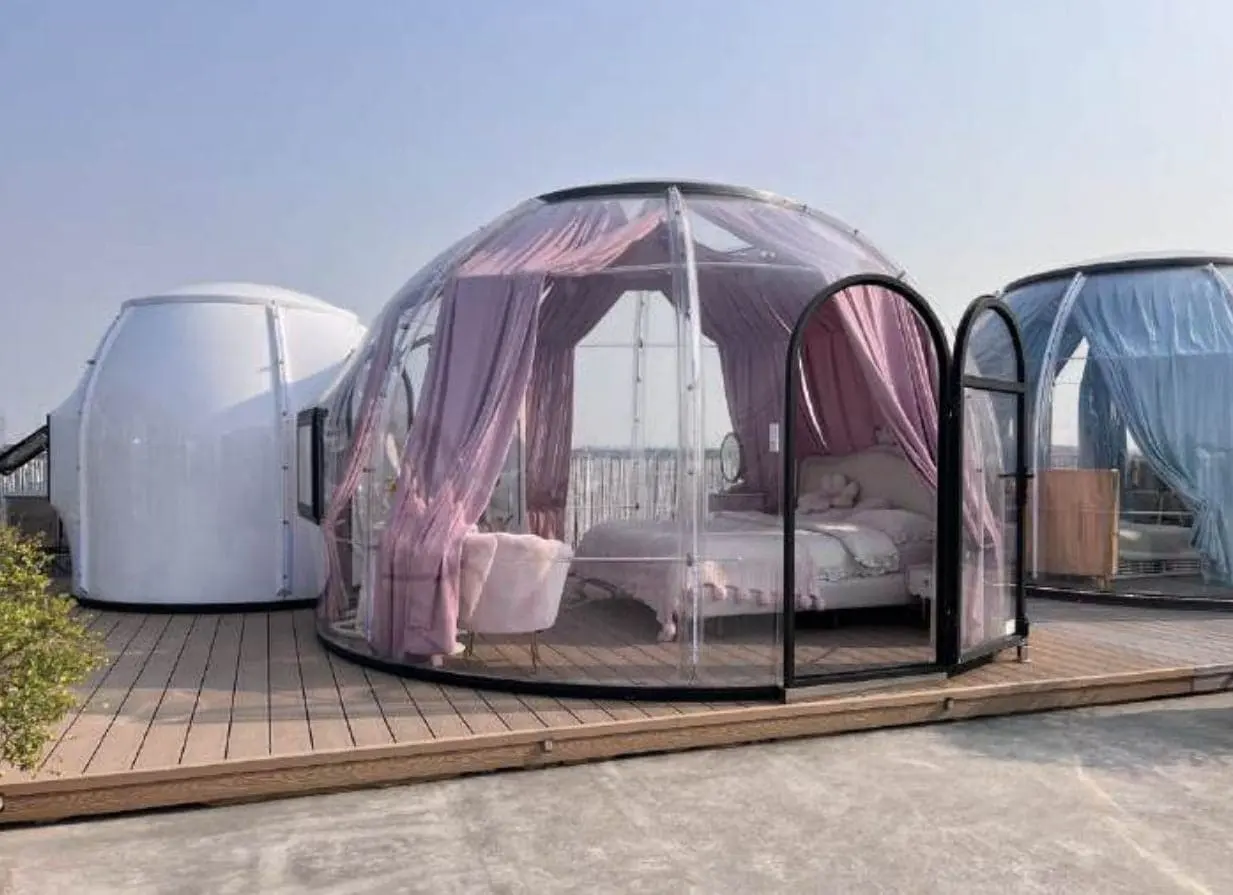 C3 dome house exterior
