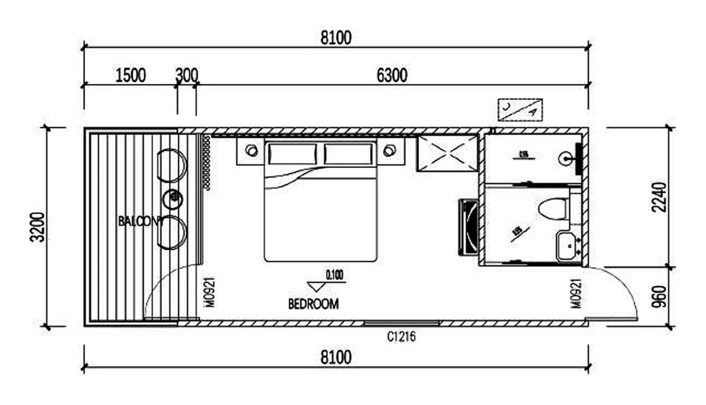 N1 Natural House, floor plan