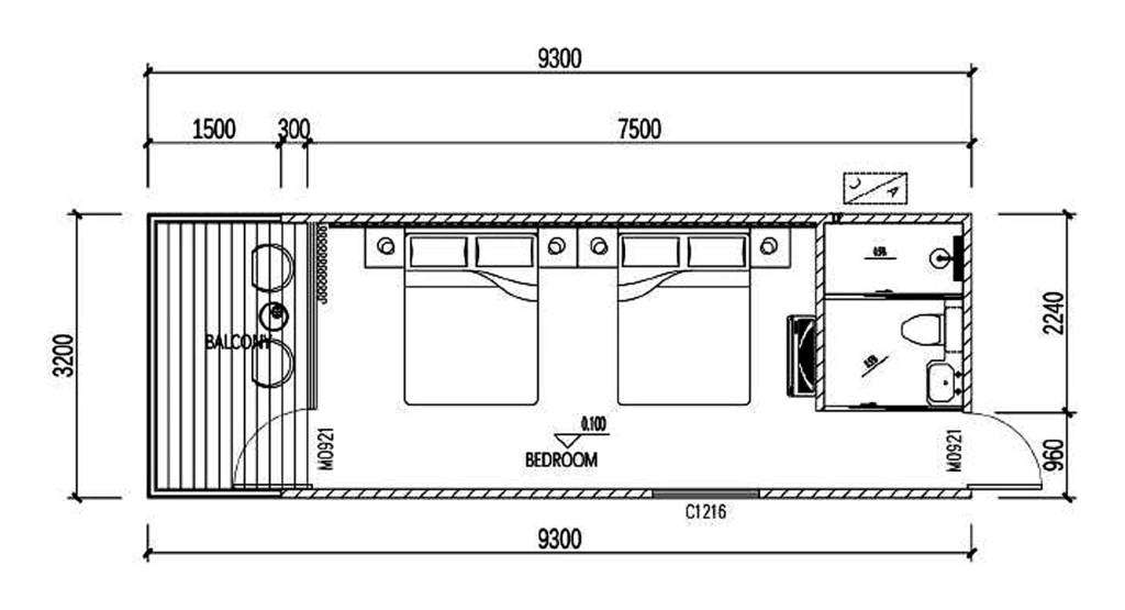 N2 Natural House, floor plan