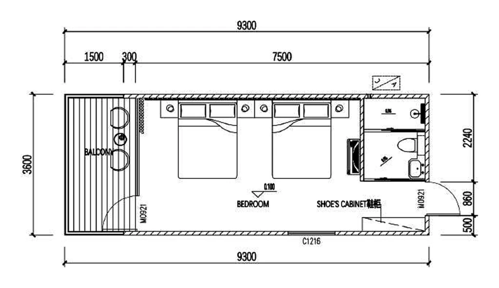 N2 Plus Natural House, floor plan